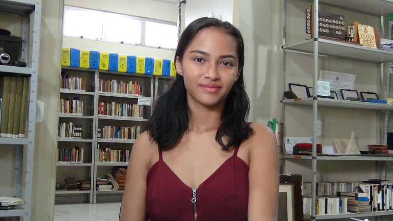 Ádria Campos de Sousa - Aluna do Colégio Felisbelo Sussuarana  